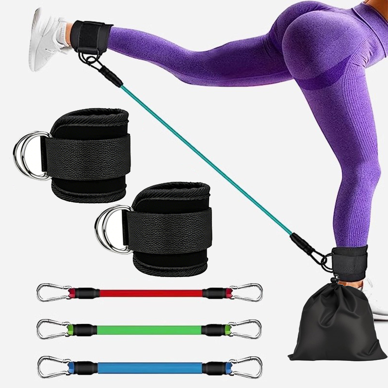 Home Gym Equipment Set - 발목 스트랩이 달린 케이블 머신 세트,
