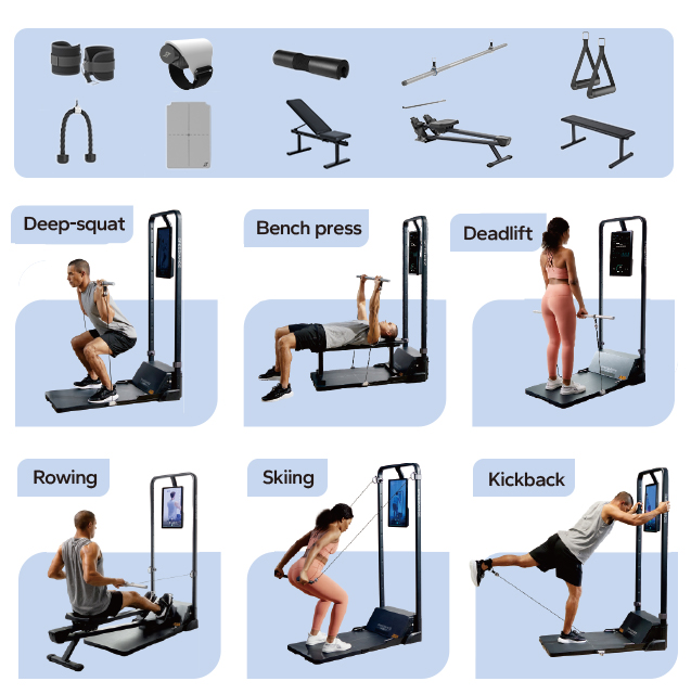 스마트 피트니스 홈짐 운동 올인원 개인 트레이너 짐 피 - All In One Gym Home Equipment 리뷰 및 가격