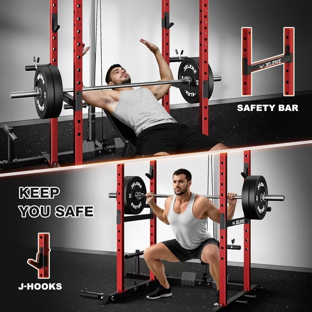 S21 파워 케이지 다기능 랙 조절 가능 케이블 크로스 - Home Gym Equipment Set 리뷰 및 가격