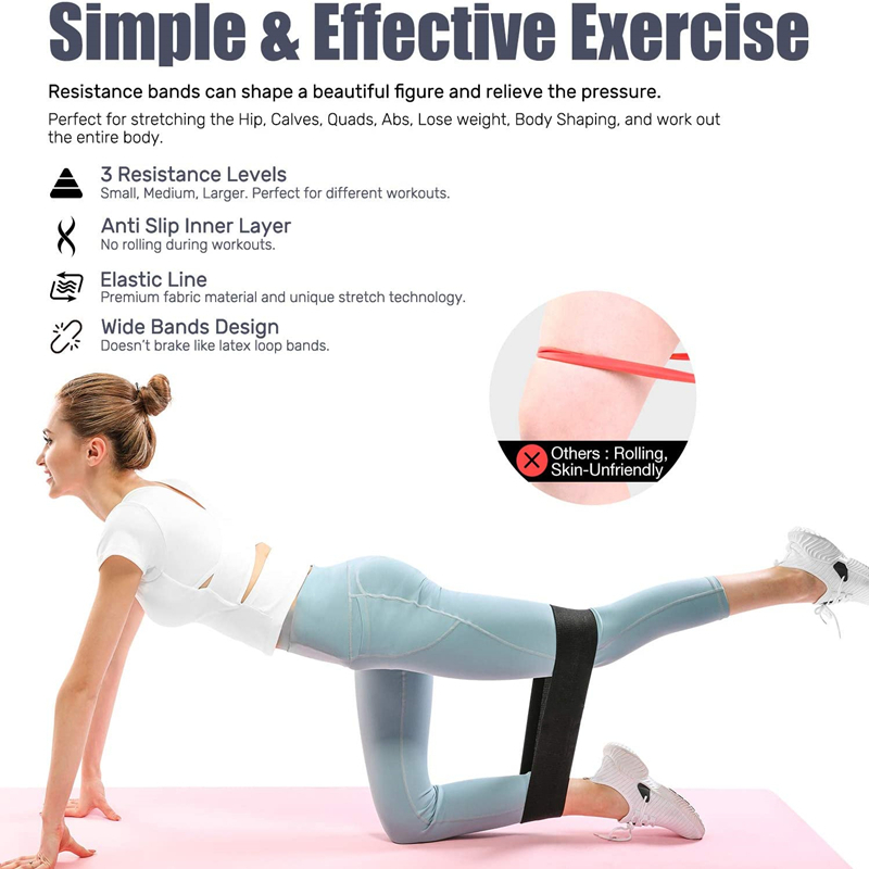 남녀공용 패브릭 저항 밴드 세트, 탄성 스포츠 요가 피 - Home Gym Equipment Set 리뷰 및 가격
