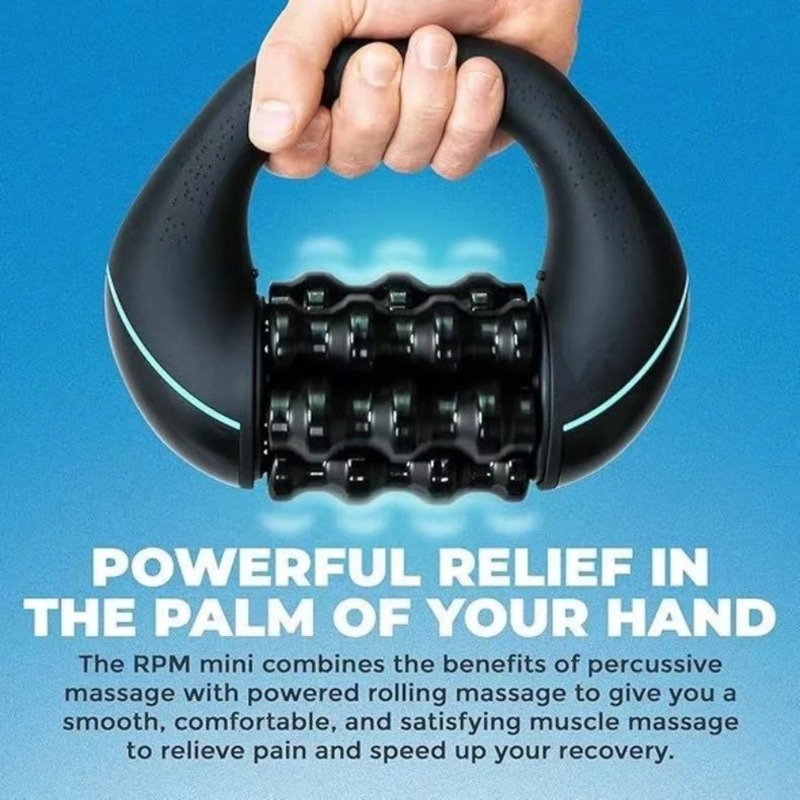 진동 핸드헬드 마사지 롤러, 속도 조절 가능, USB  - Home Gym Portable 리뷰 및 가격