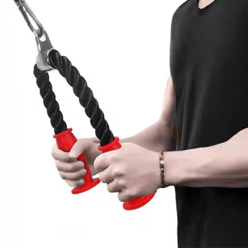 인체공학적 논슬립 트라이셉 로프 케이블 부착물 - 홈짐 - Home Gym Equipment Set 리뷰 및 가격