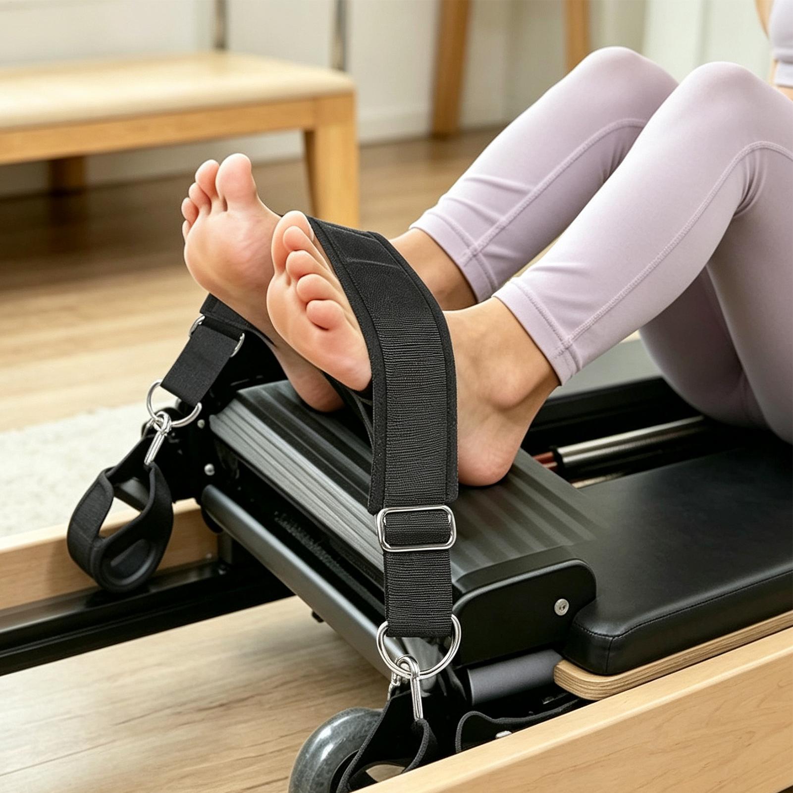 필라테스 풋스트랩 두꺼운 조절 가능 미끄럼 방지 헤비듀 - Home Gym Yoga 리뷰 및 가격