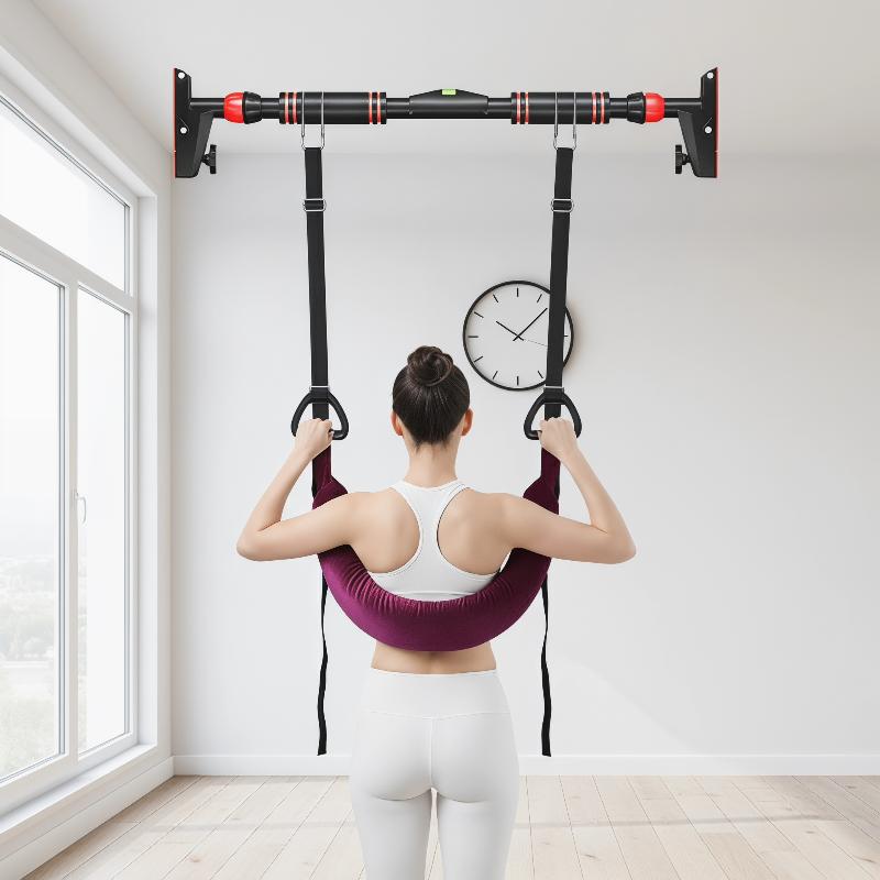 홈짐 요추 트랙션 벨트 조절 가능한 수평 바 스트레칭  - Home Gym Routine 리뷰 및 가격