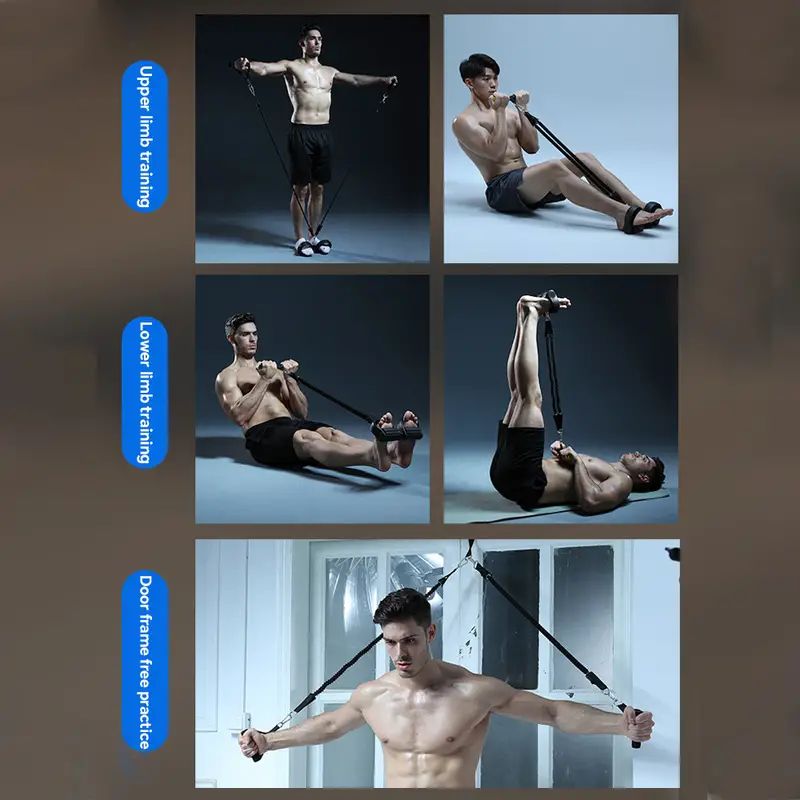 페달 텐션 로프 풀러 운동 집에서 다기능 피트니스 운동 - Home Gym Routine 리뷰 및 가격