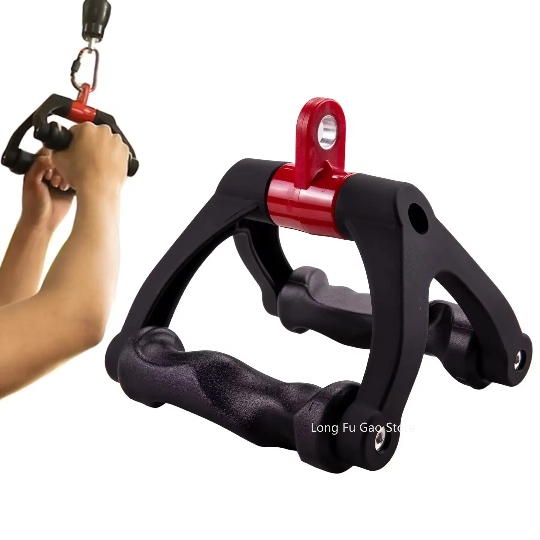 인체공학적 V자형 로잉 바 360 ° 회전 V-핸들 이 - Lat Pulldown Cable 리뷰 및 가격