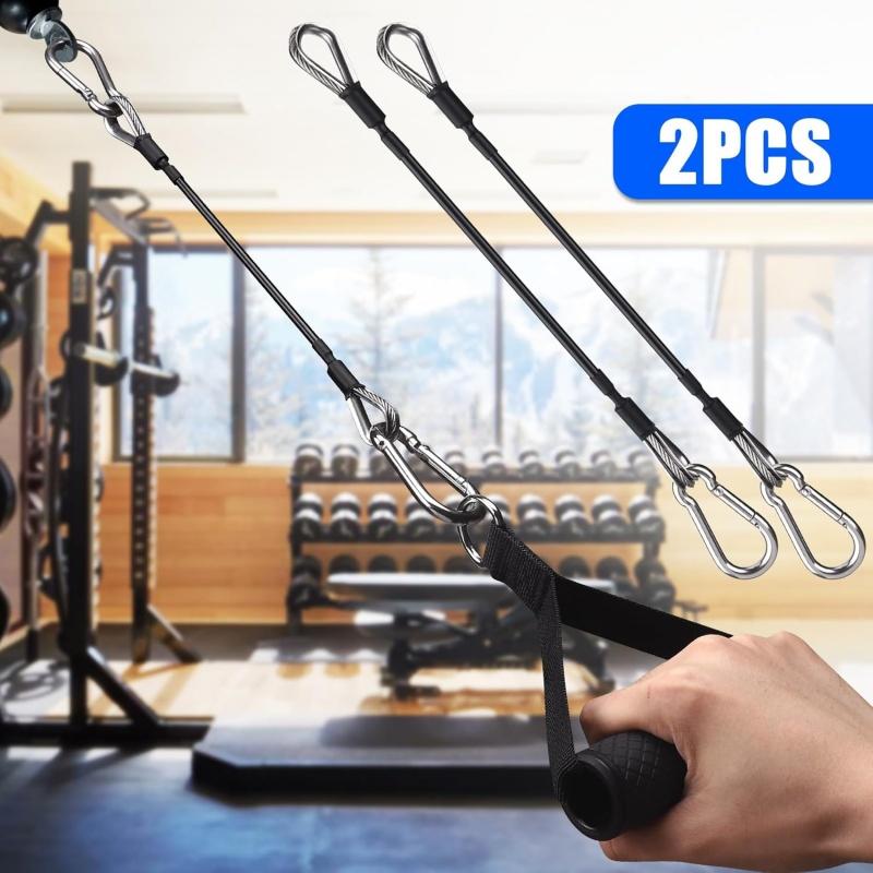 1/2Pcs 체육관 케이블 확장 LAT/Tricep 풀 - Lat Pulldown Cable 리뷰 및 가격