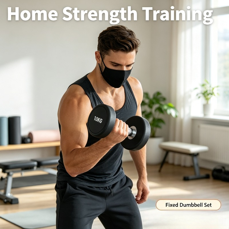 고정식 덤벨 세트 5kg 10kg 15kg 순수 스틸  - Home Gym Equipment Set 리뷰 및 가격