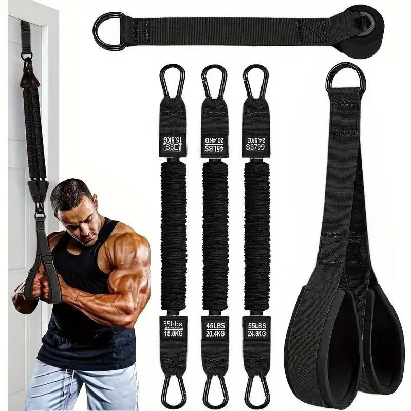 저항 밴드 세트 삼두근 로프 홈짐 피트니스 풀 로프 근 - Home Gym Equipment Set 리뷰 및 가격