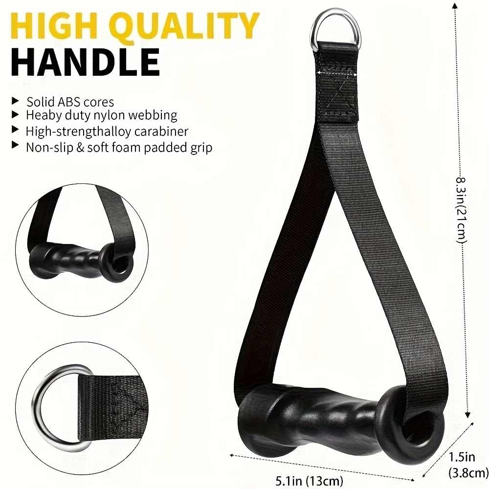 1쌍의 인체공학적 운동 손잡이(풀리 케이블 머신 그립  - Lat Pulldown Cable 리뷰 및 가격