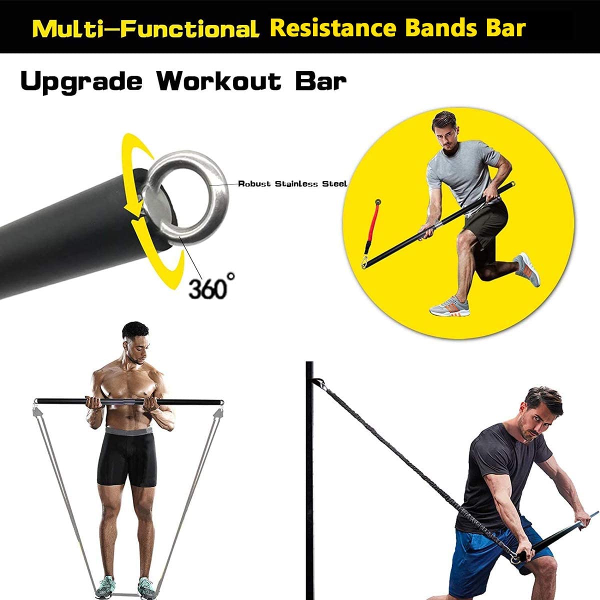 150lb 피트니스 부티 저항 탄성 밴드 운동 훈련 홈 - Home Gym Equipment Set 리뷰 및 가격