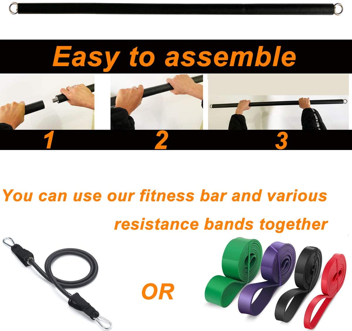 150lb 피트니스 부티 저항 탄성 밴드 운동 훈련 홈 - Home Gym Equipment Set 리뷰 및 가격